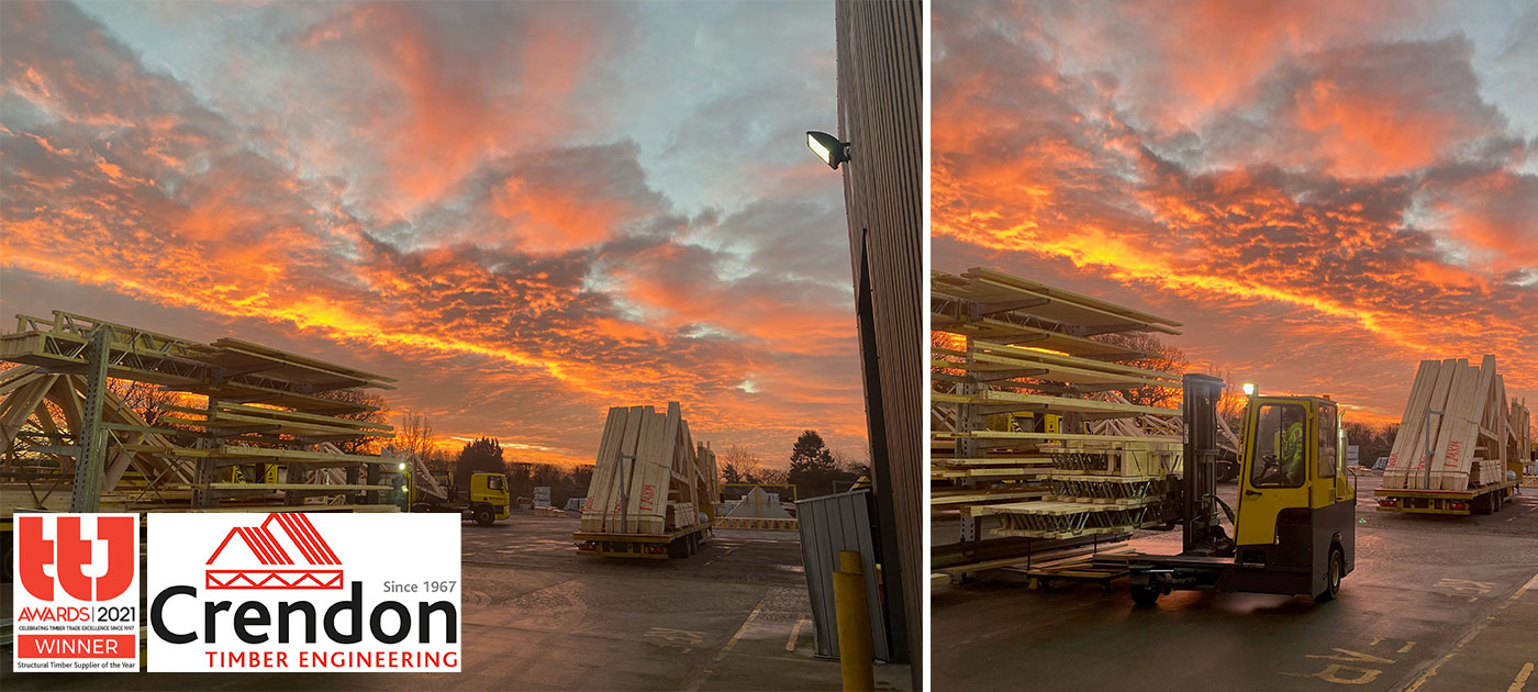 Red Sky at Night, Timber Engineering Delight!