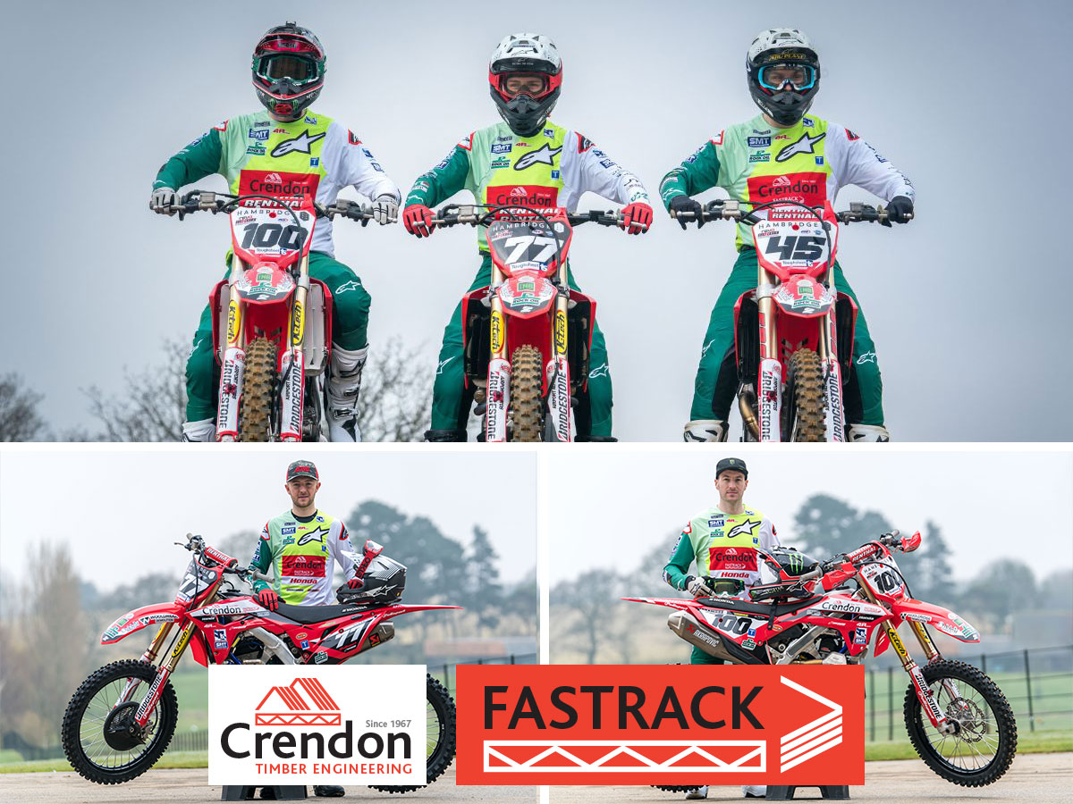 The Crendon FASTRACK Honda MX Team launch Team Colours and Practice Plans for the 2021 Race Season