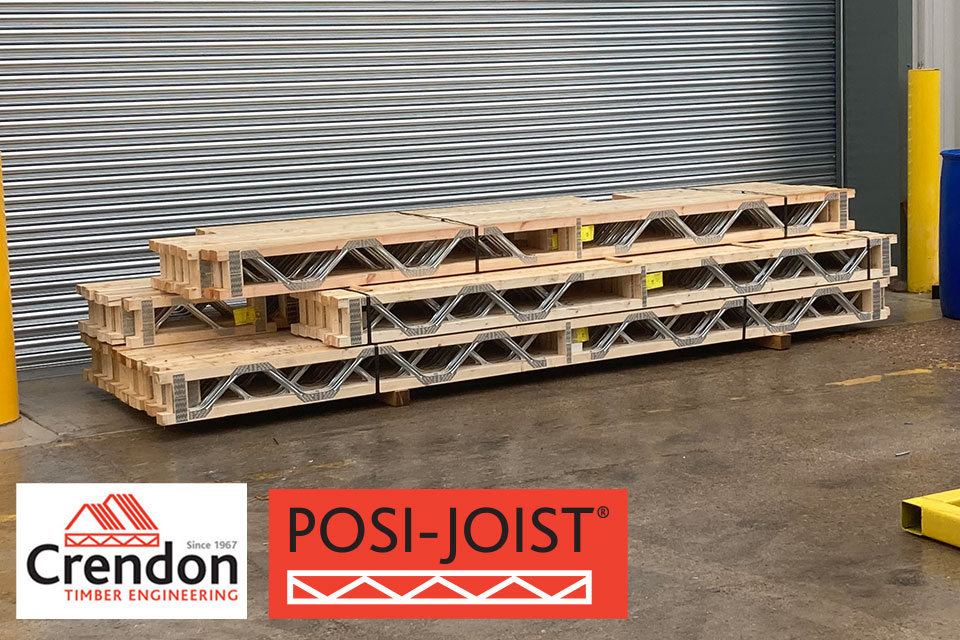 Our first Posi-Joist Order manufactured this week at our new Castleford Production Facility