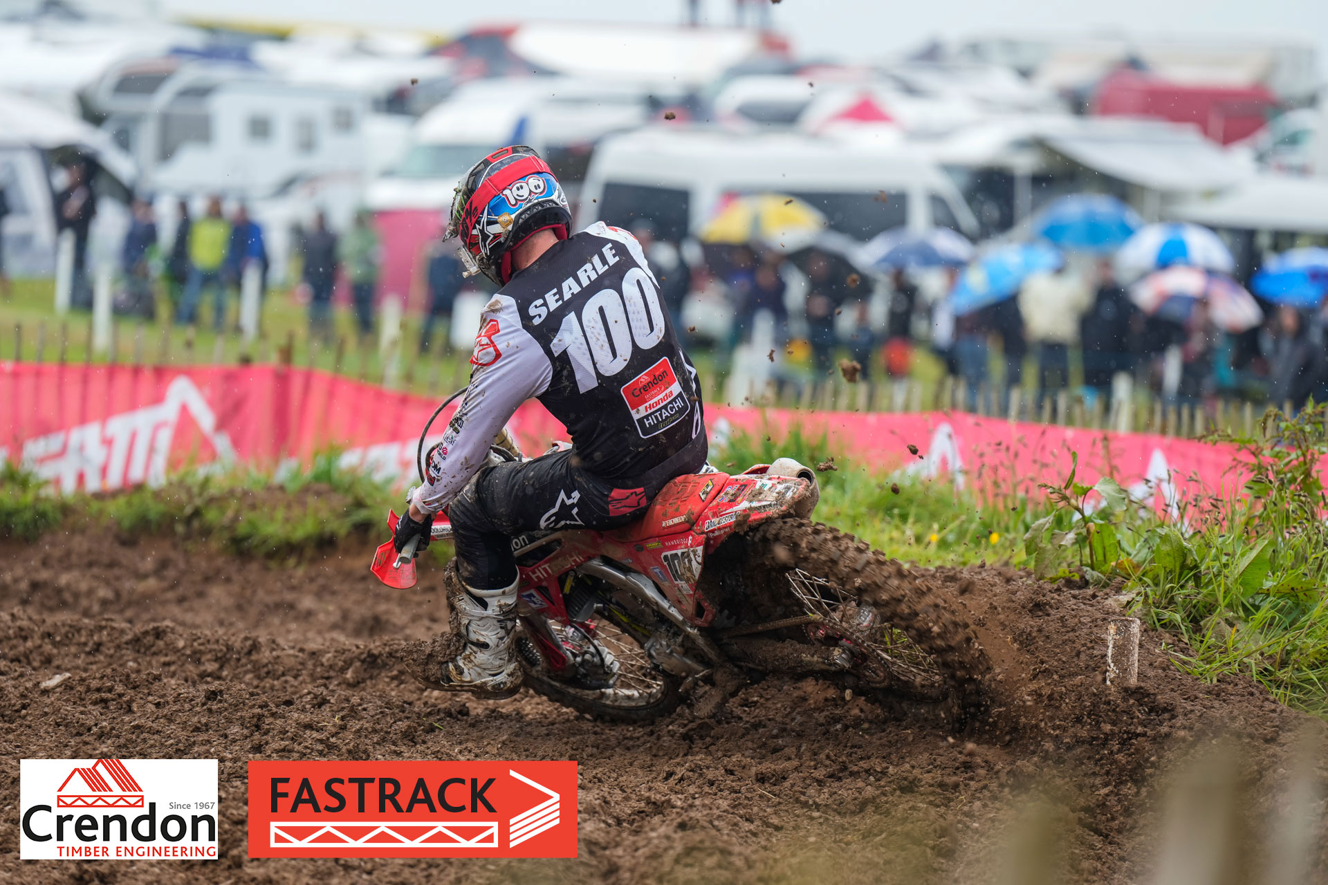 Double MX Nationals podium for Crendon Fastrack Honda