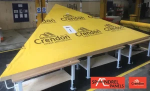 Spandrel Panels are a cost-effective alternative to blockwork party walls, affording major health and safety benefits whilst offering considerable programme savings.