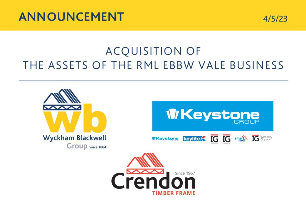 Wyckham Blackwell and The Keystone Group are delighted to announce ...