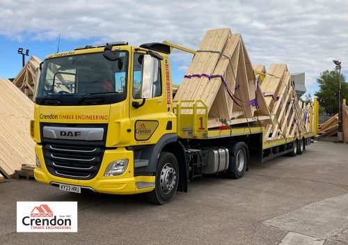 Introducing our latest new HGV “Trusasaurus Rex”, fully loaded, ready for an On Time In Full delivery this week, based from our Crendon Castleford Branch.