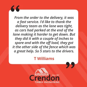 It’s a pleasure to receive positive feedback, thanks to our delivery teams for going the extra mile.