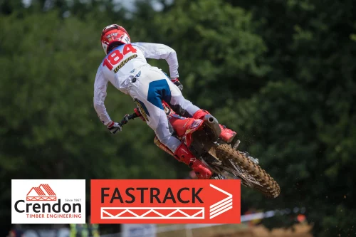 Man on motorcross bike