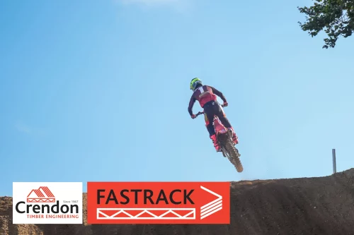 Man on motorcross bike
