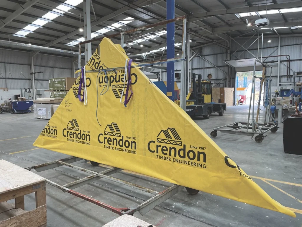 Spandrel panel in factory