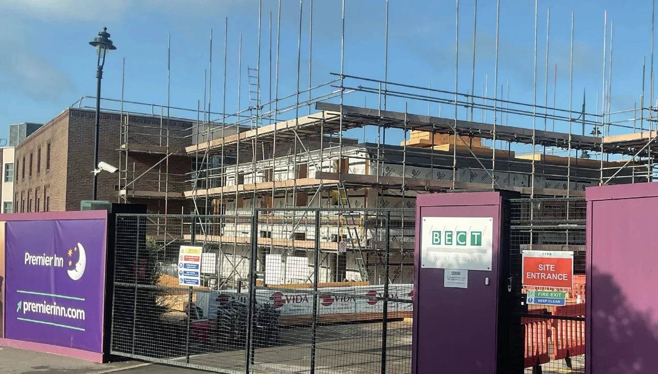 Premier Inn Extension — Barry Island