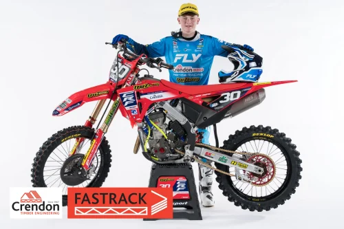 Richmond with his new Crendon FASTRACK Honda