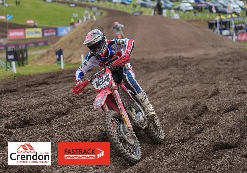 Man on dirt bike