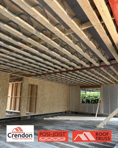 Crendon Washington designed and manufactured Attic Trusses and Posi-Joist metal web joists for several detached homes in Newcastle upon Tyne and County Durham