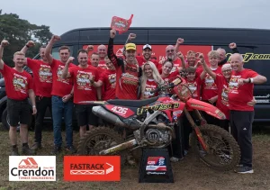 Mewse clinches British MX1 title for Crendon FASTRACK Honda