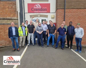 MiTek Europe to our Crendon Timber Engineering Glastonbury branch last week.